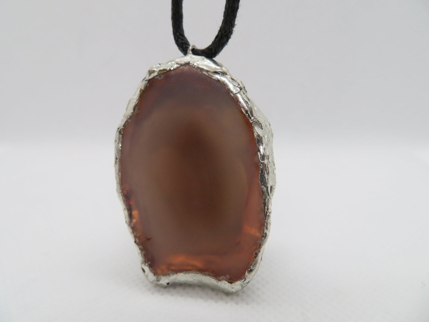 Firelight Agate Pendant (Tombstone)
