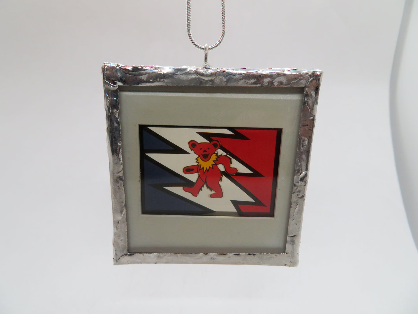 Grateful Dead Owsley Bear Lightning Bolt ( 1-8 ) Slide Pendant