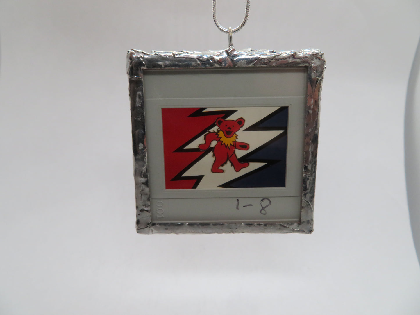 Grateful Dead Owsley Bear Lightning Bolt ( 1-8 ) Slide Pendant