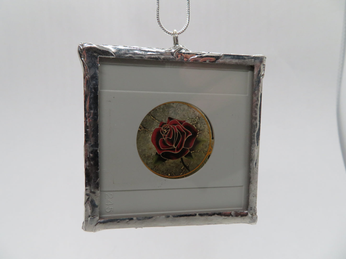 Grateful Dead Rose Slide Pendant