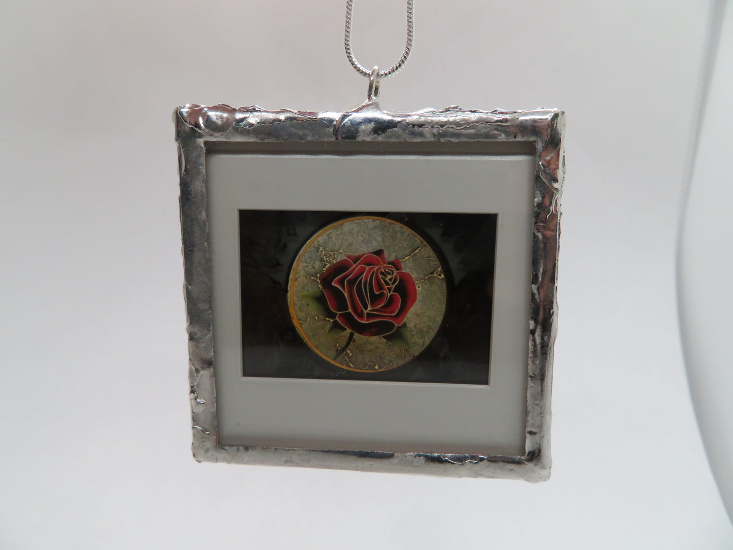 Grateful Dead Rose Slide Pendant