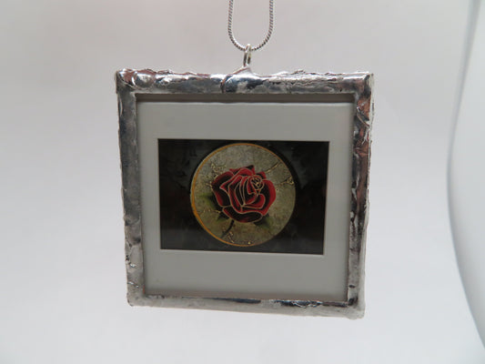 Grateful Dead Rose Slide Pendant