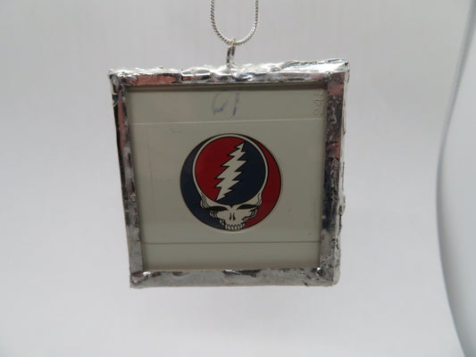 Grateful Dead Skull ( Stealie ) Slide Pendant