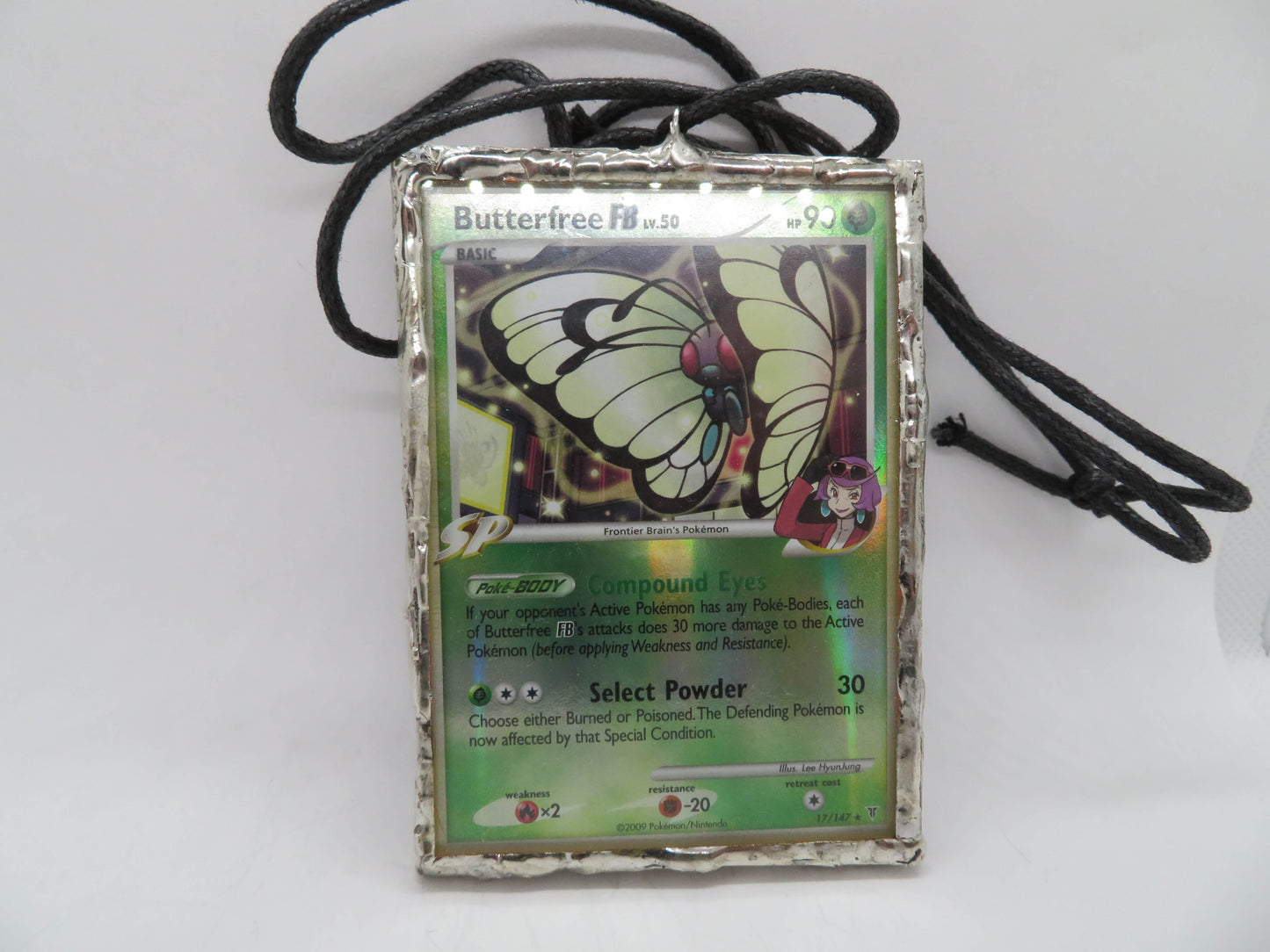 Pokémon Card Pendant (Butterfree)