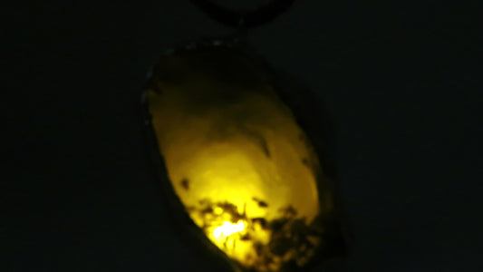 Firelight Agate Pendant (Sea Shore)
